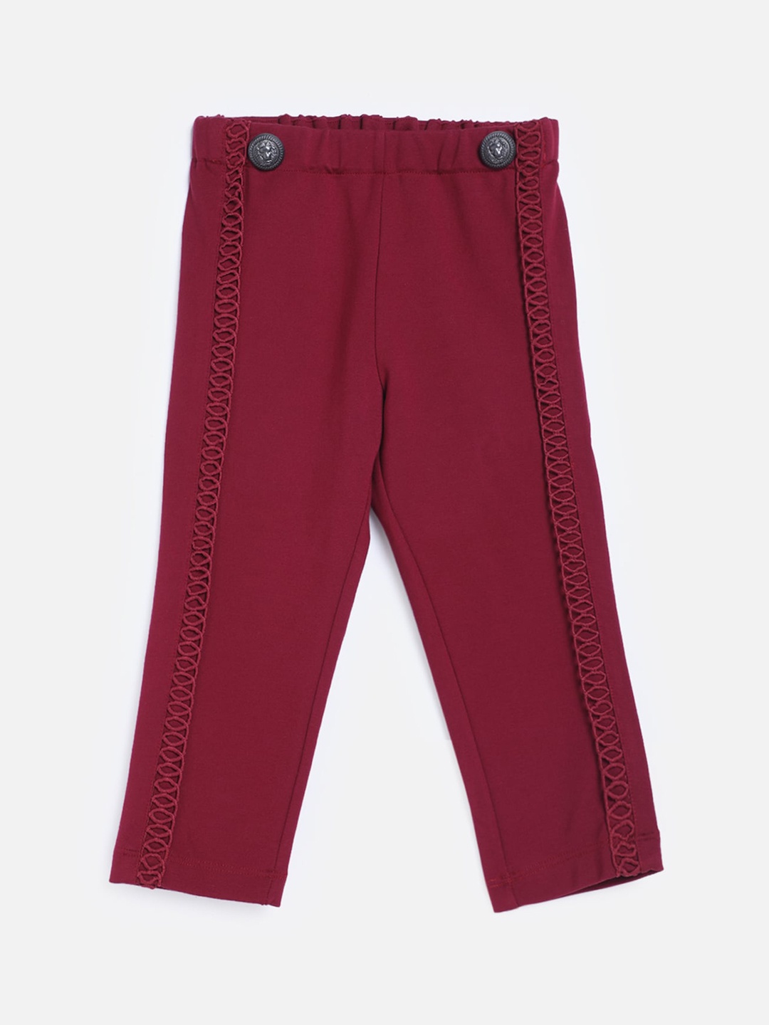 

One Friday Girls Regular-Fit Treggings, Burgundy