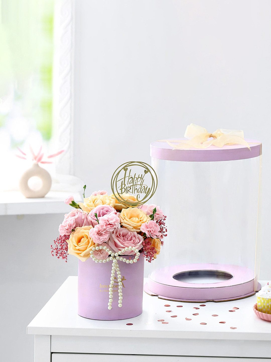 

Interflora Pink 15-Pcs Fresh Rose Flowers