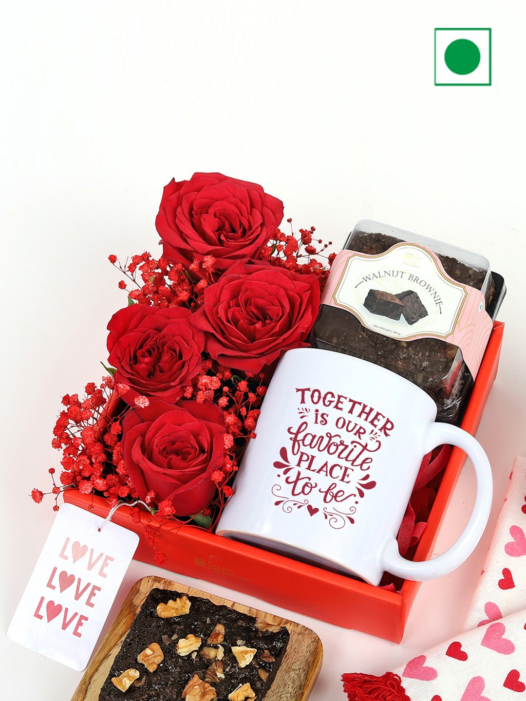 

IGP My Lovely Lover Hamper, Red