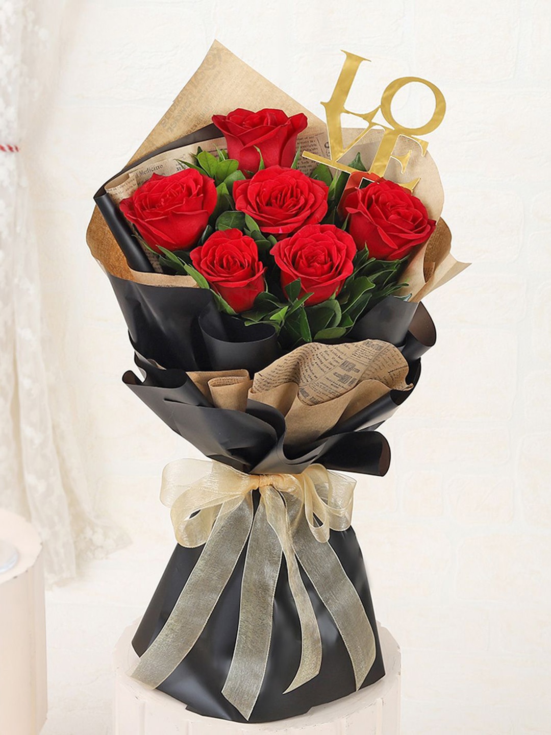 

IGP Red Roses 6 Pieces Fresh Flower Bouquet
