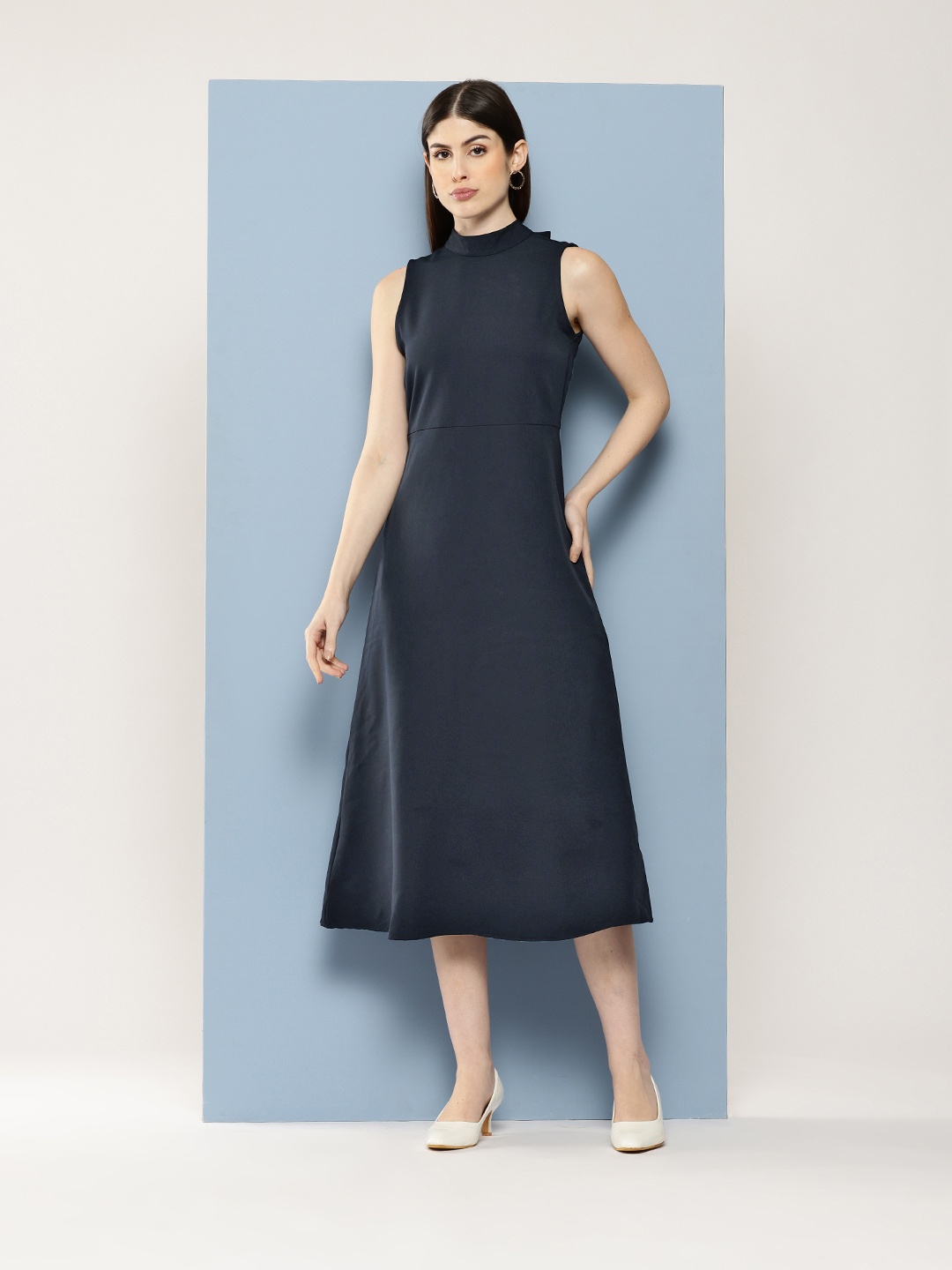 

Chemistry Formal A-Line Midi Dress, Navy blue