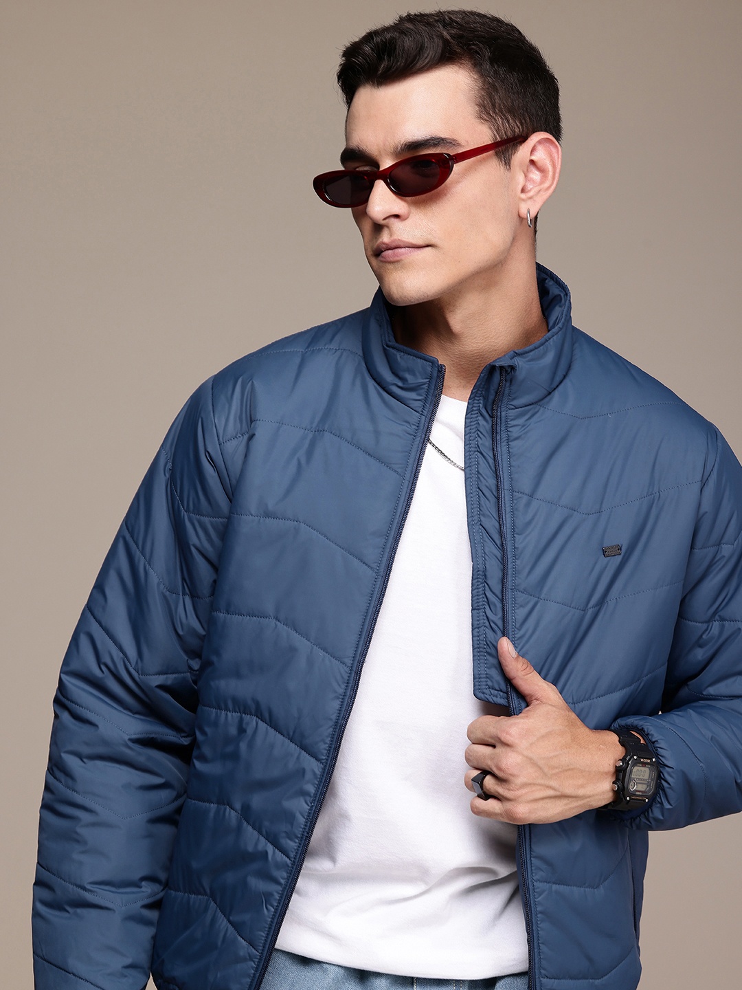 

The Roadster Life Co. Padded Jacket, Blue