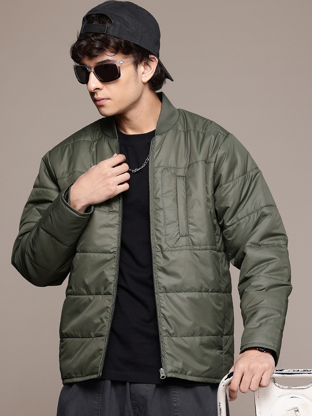 

The Roadster Lifestyle Co. Padded Jacket, Olive