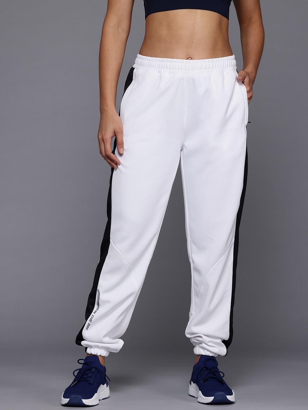 

HRX by Hrithik Roshan Women Rapid Dry Training Joggers, White