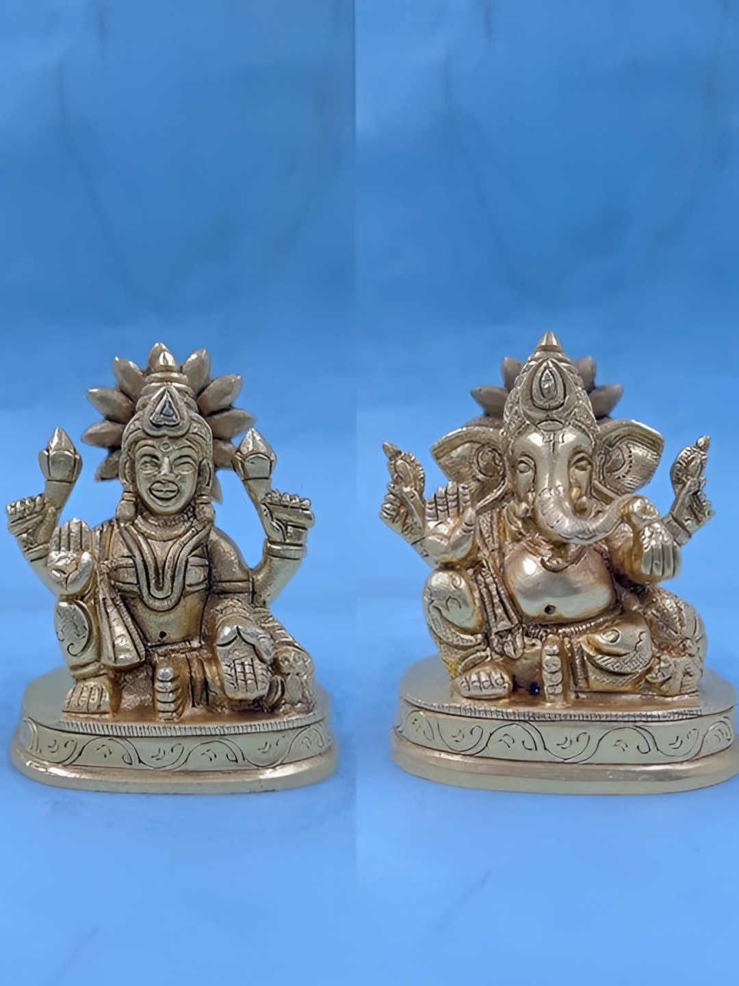 

Aura Gold-Toned Religious Idol Showpiece