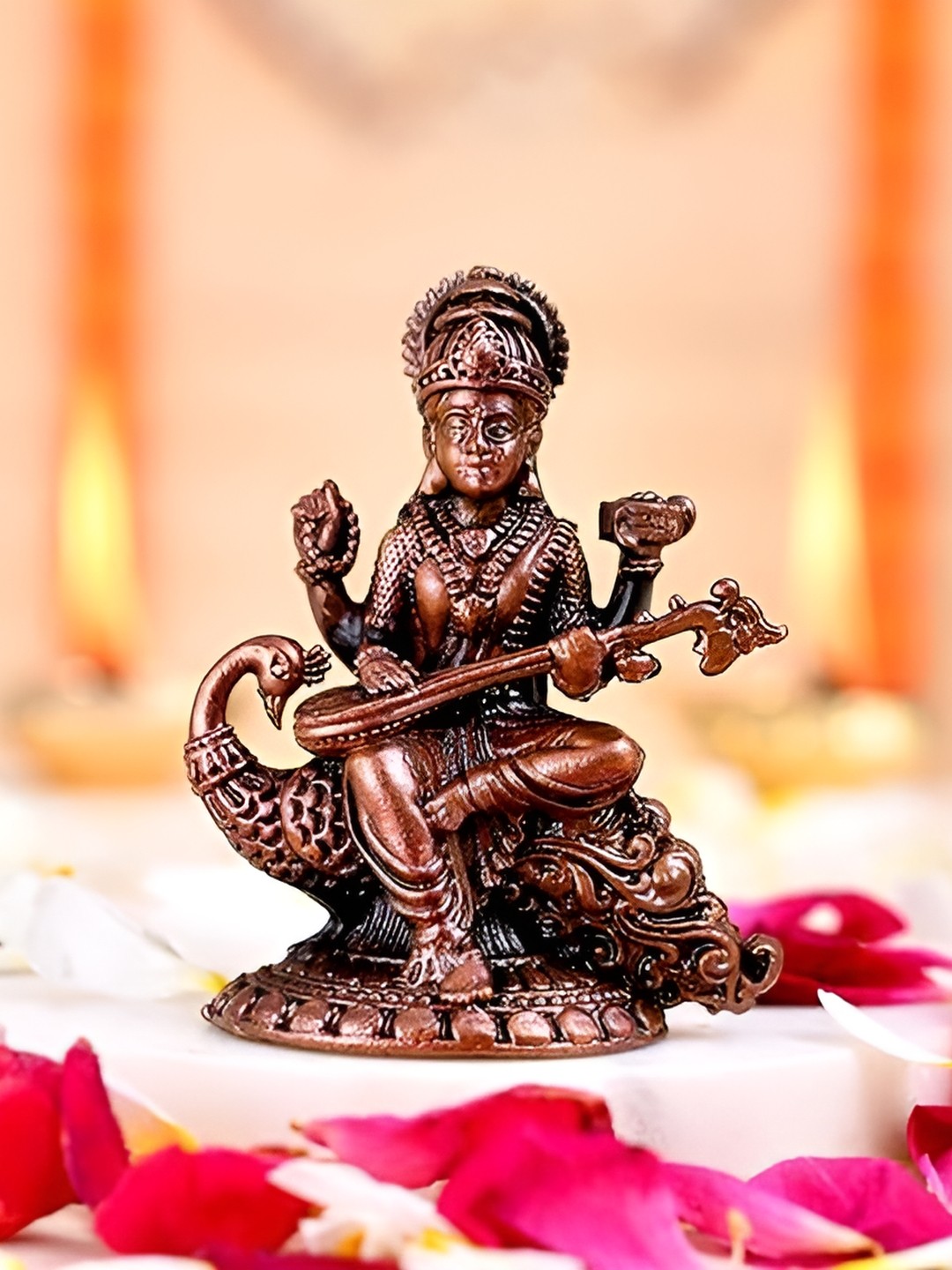 

Aura Brown Religious Idol Showpiece