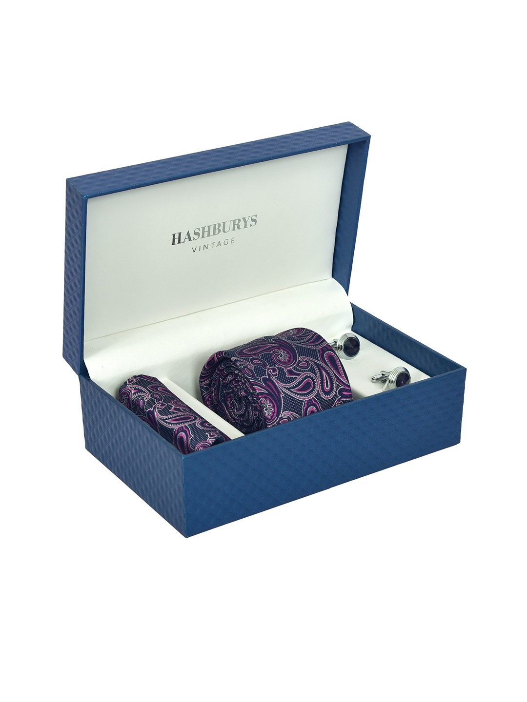 

Hashburys Printed Formal Accessory Gift Set, Magenta