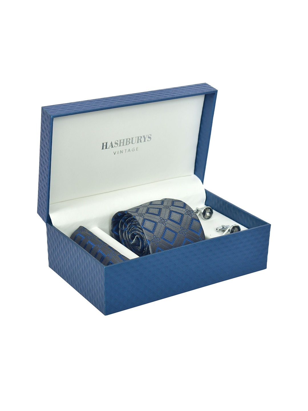 

Hashburys Printed Formal Accessory Gift Set, Grey