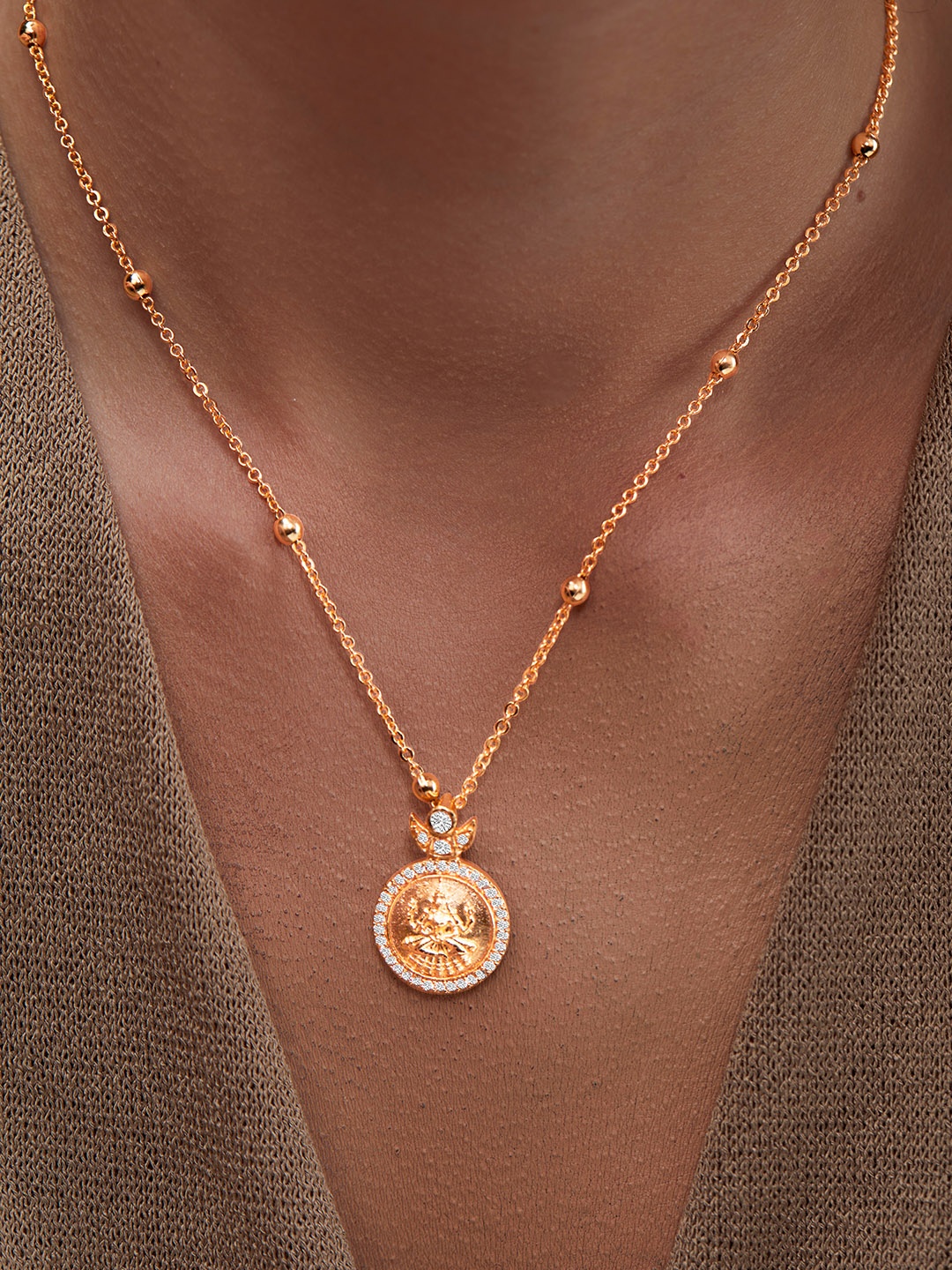 

MINUTIAE Brass Gold-Plated Necklace