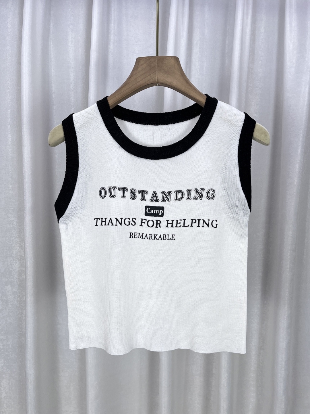 

StyleCast Girls White Typography Printed Top