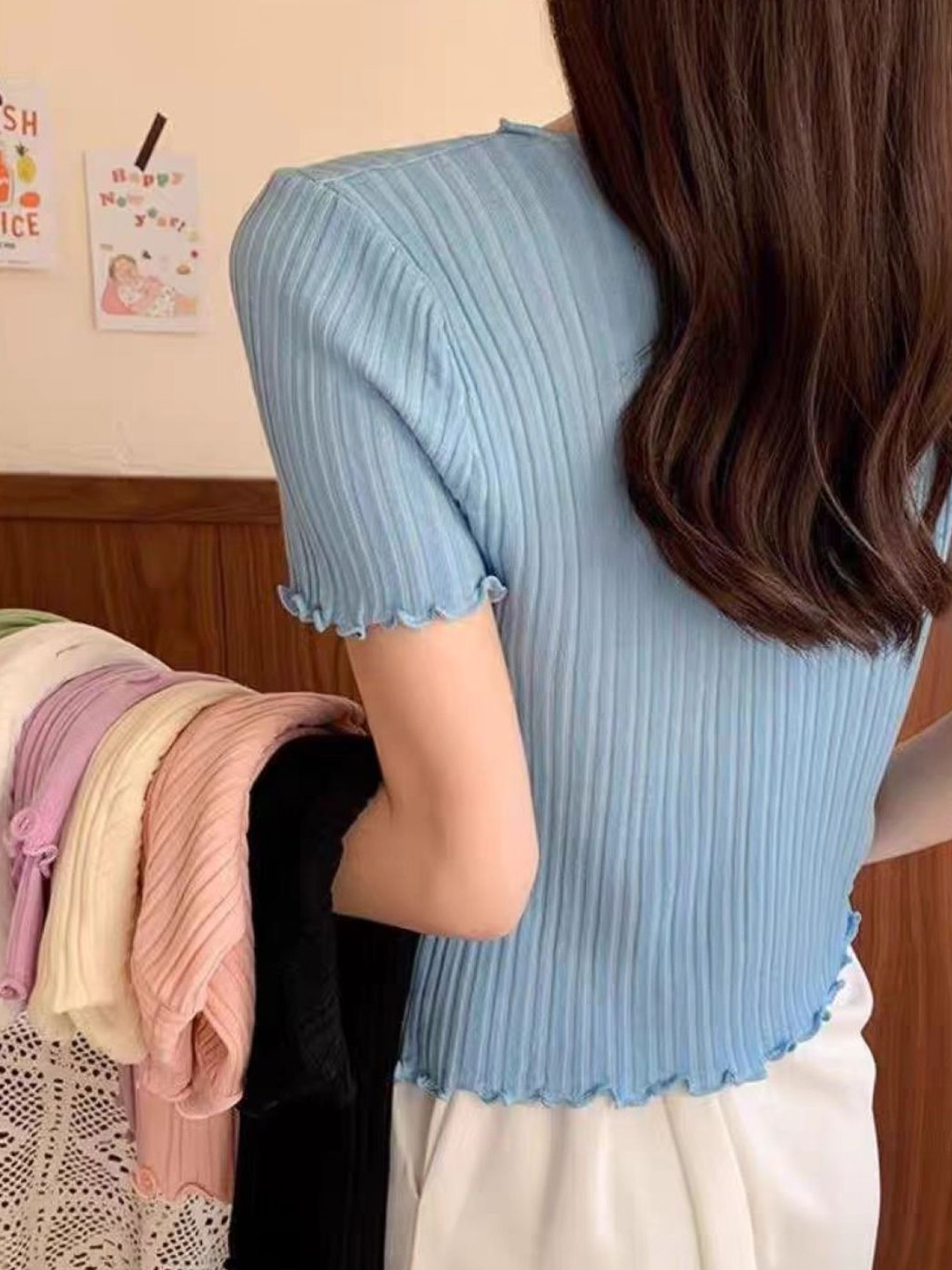 

StyleCast Striped Top, Blue