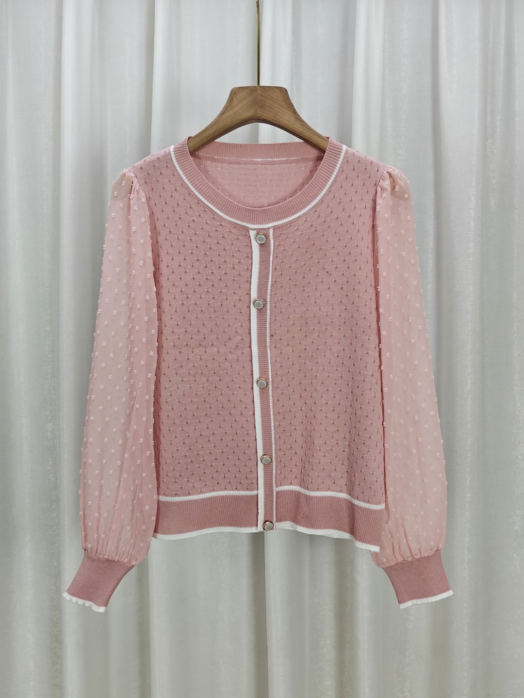 

StyleCast Girls Self Design Round Neck Top, Pink