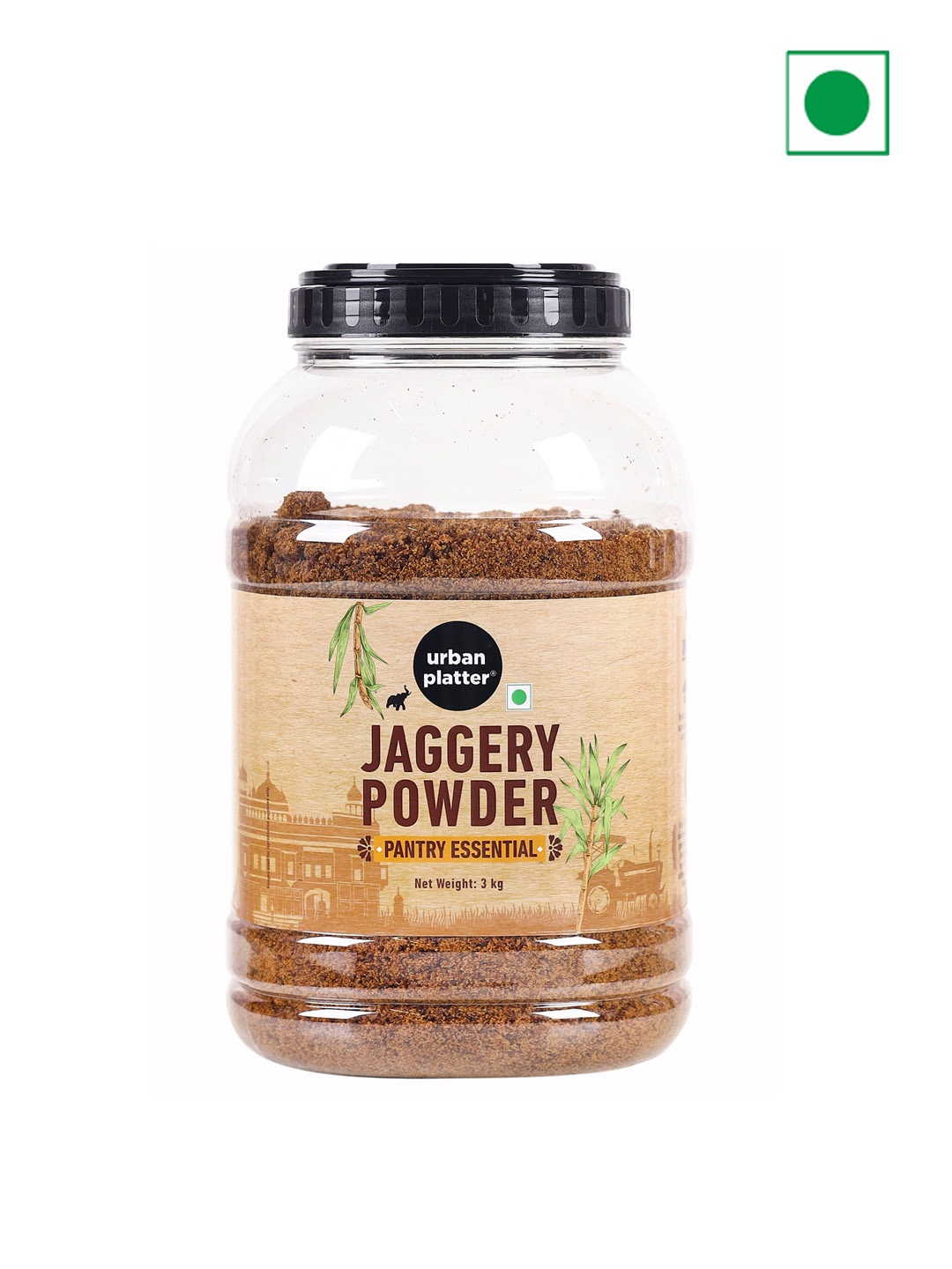 

URBAN PLATTER Jaggery Powder-3Kg, Brown