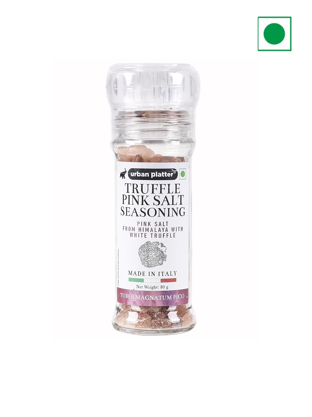

URBAN PLATTER Truffle Pink Himalayan Salt Seasoning-80g, White