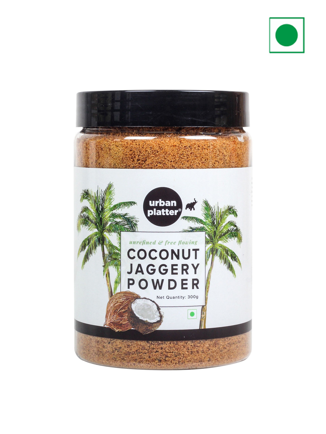 

URBAN PLATTER Coconut Sugar Powder-300 G, Brown