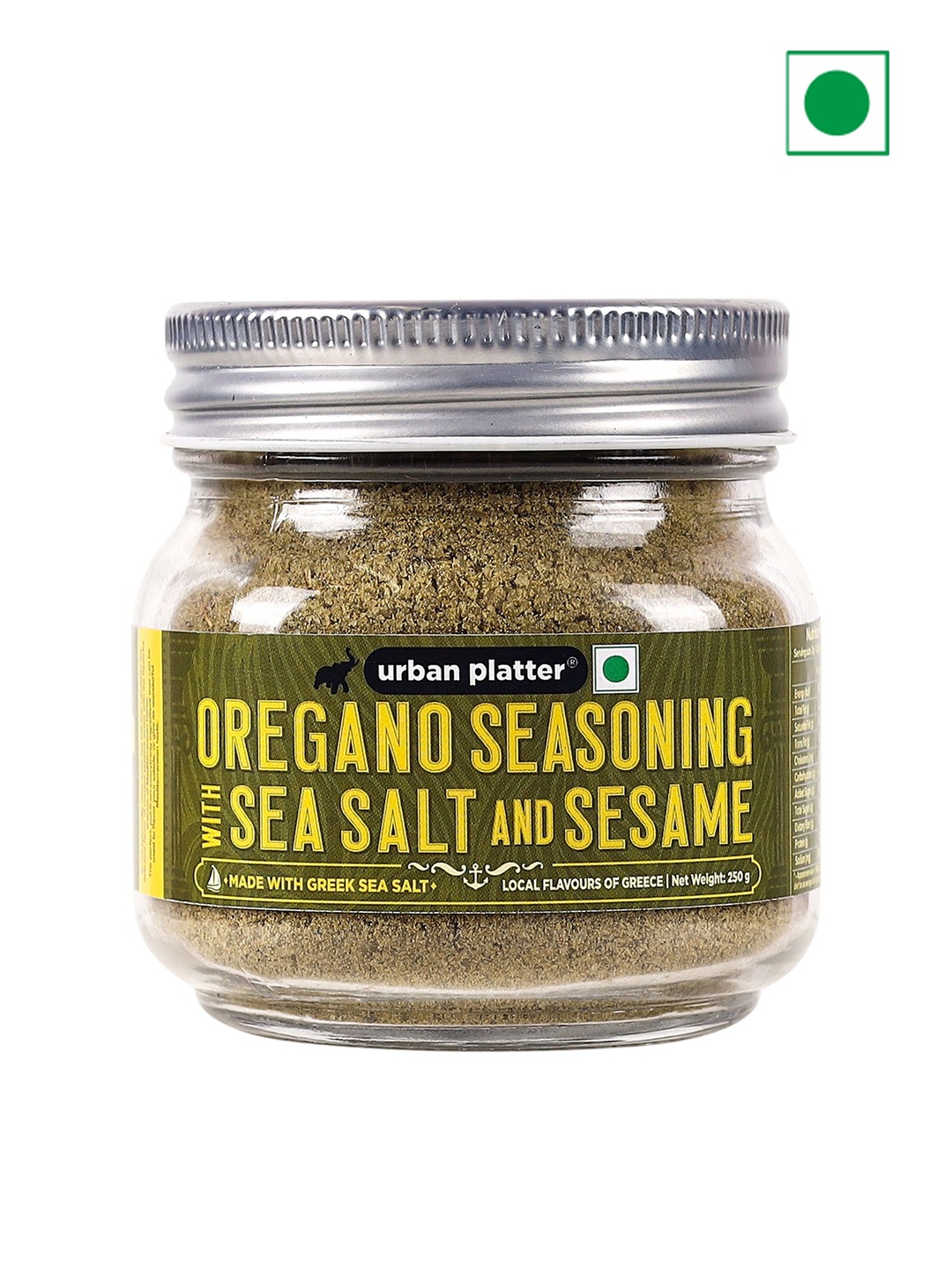 

URBAN PLATTER Oregano Seasoning With Sea Salt & Sesame-250g, Brown