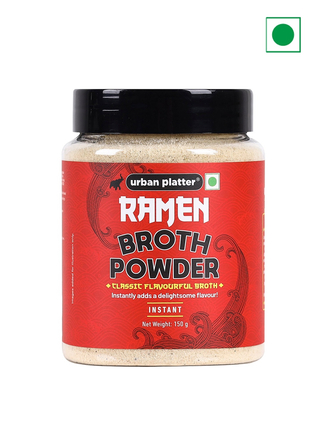 

URBAN PLATTER Instant Ramen Broth Powder-150 G, Red