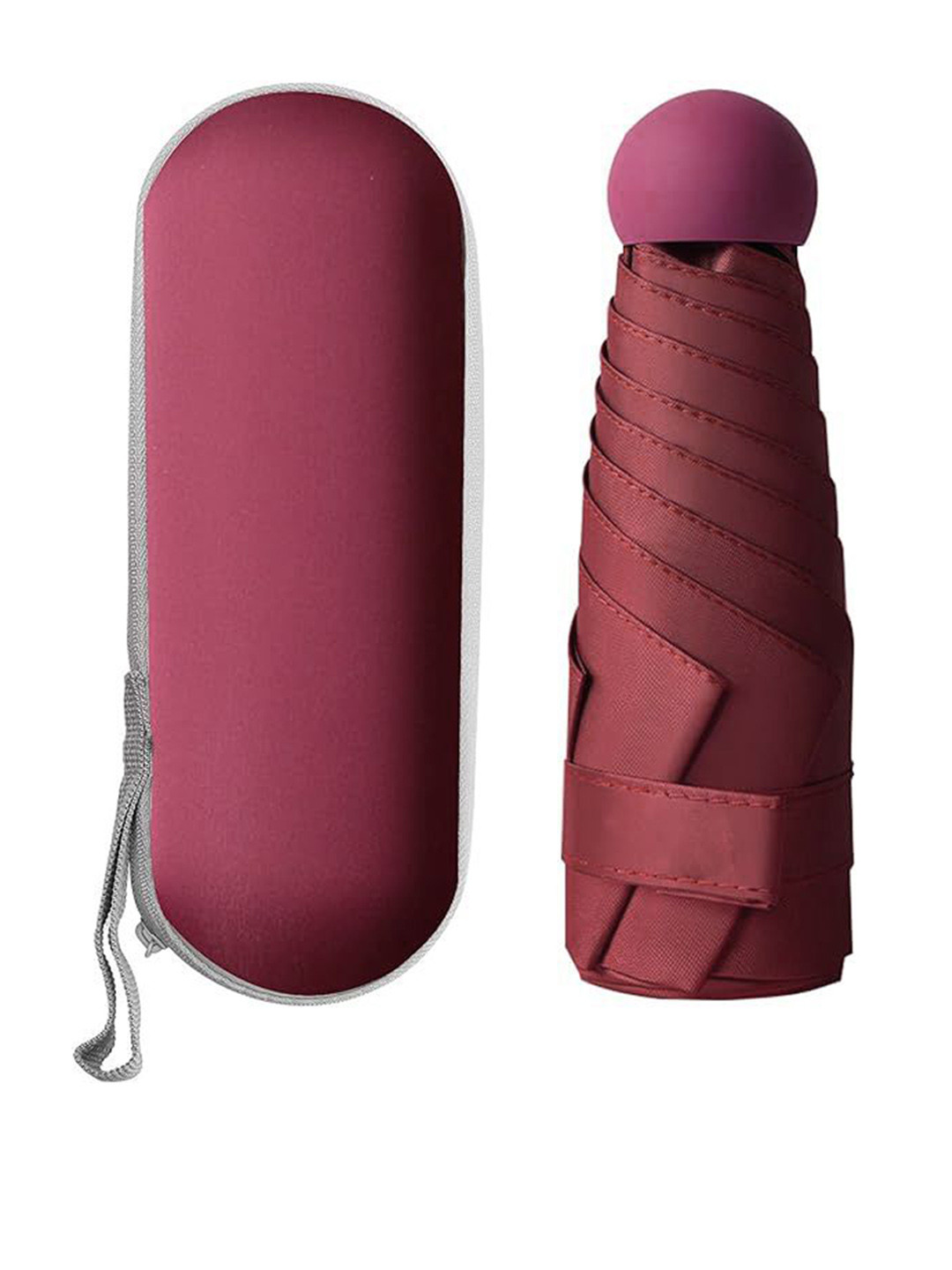 

Alexvyan Manual 3 Fold Umbrella, Red