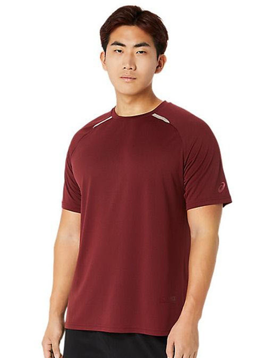 

ASICS Actibreeze jacquard Knit SS Tshirts, Red