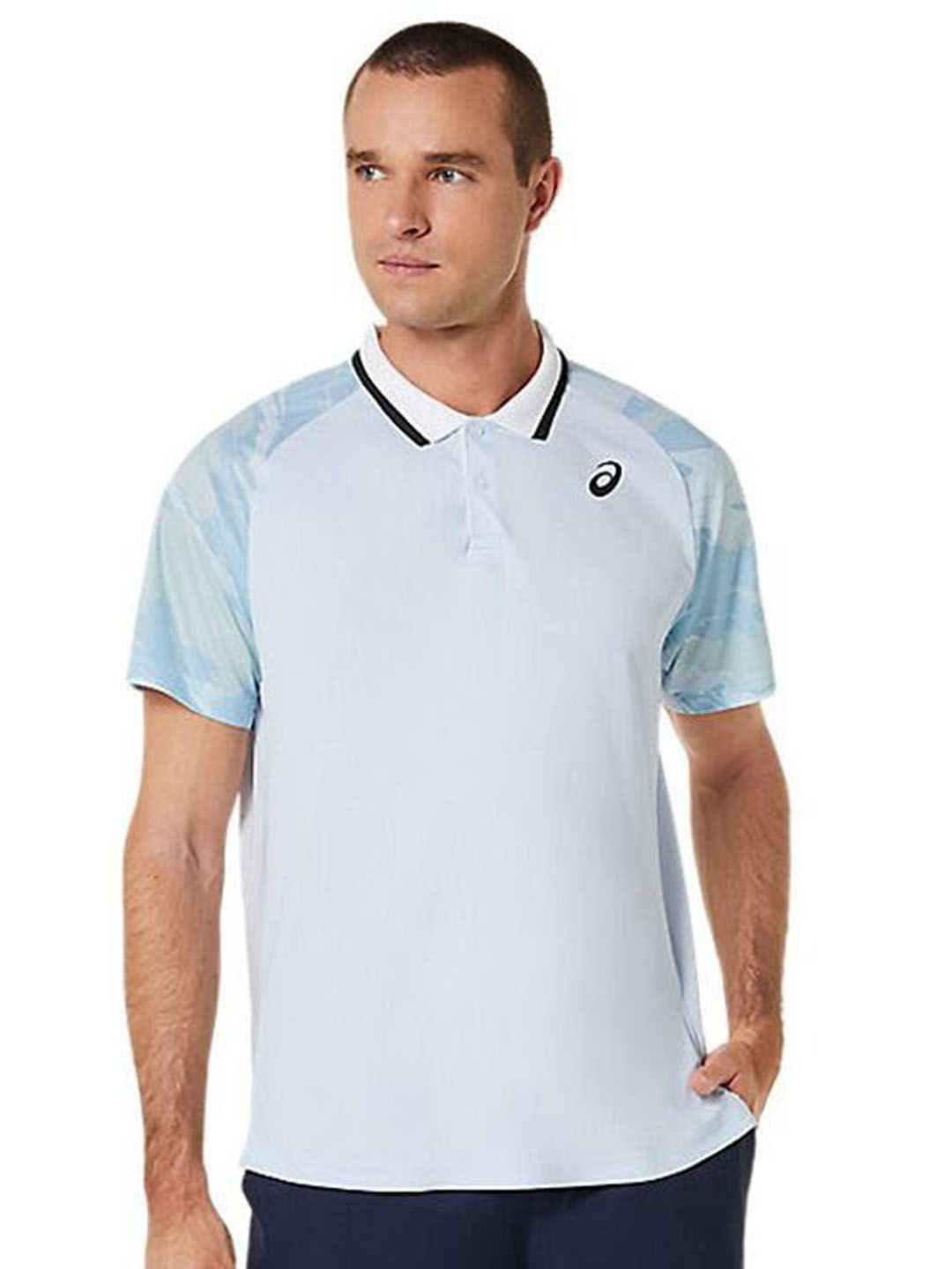 

ASICS COURT GRAPHIC Polo T-Shirt, Blue