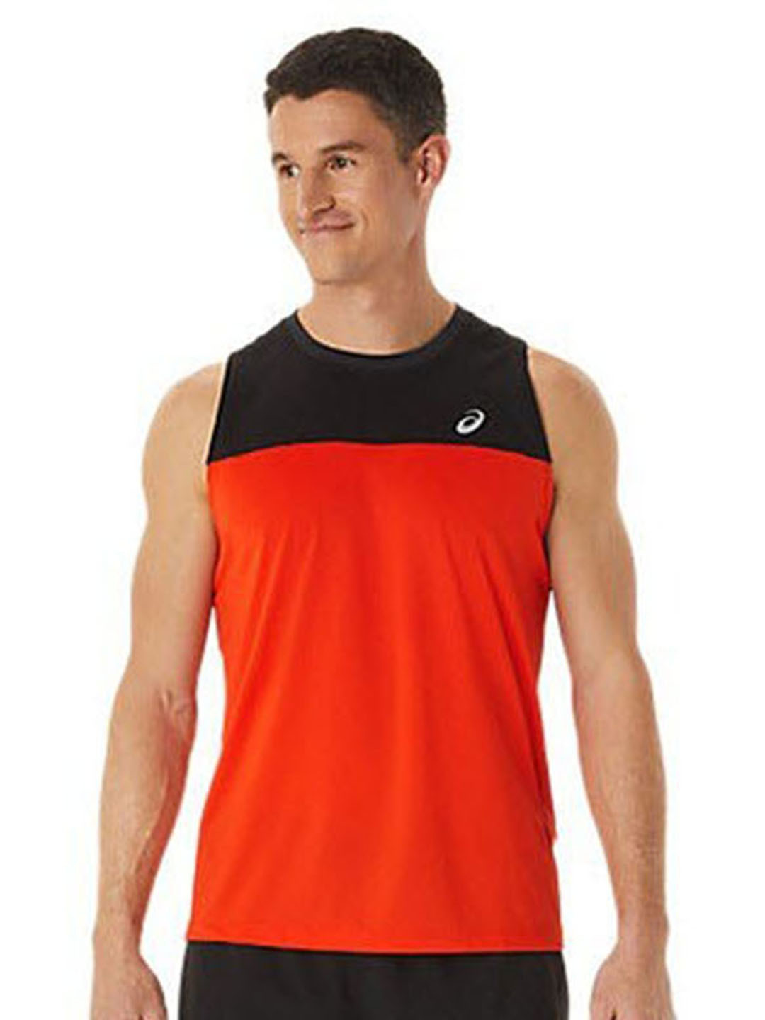 

ASICS Race Singlet Tshirts, Black