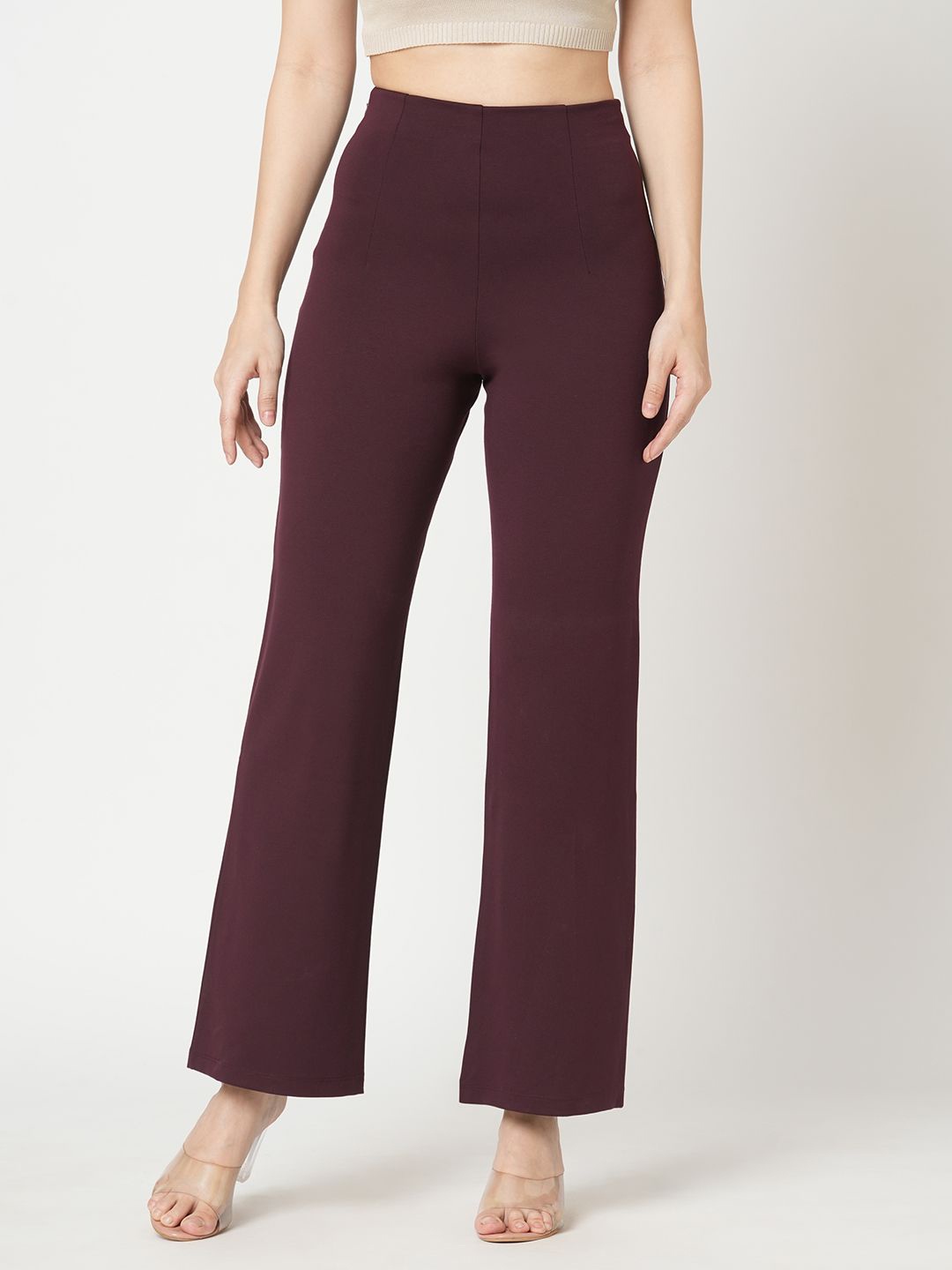 

Kraus Jeans Women Slim Fit Jeggings, Maroon