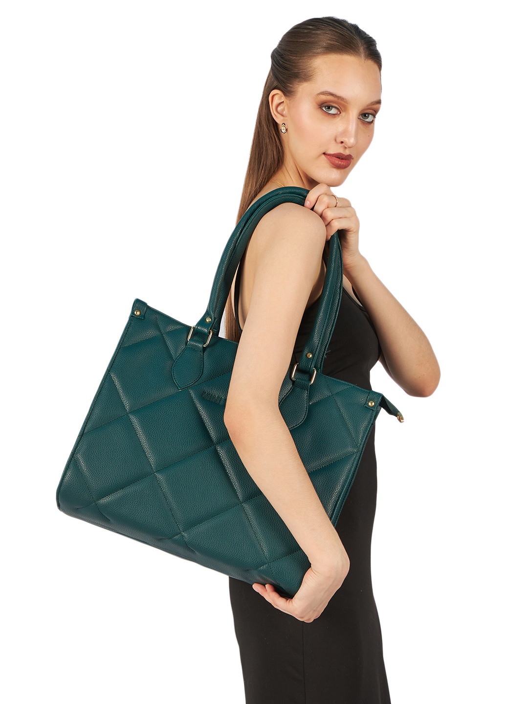 

MINI WESST Structured Handheld Bag, Green