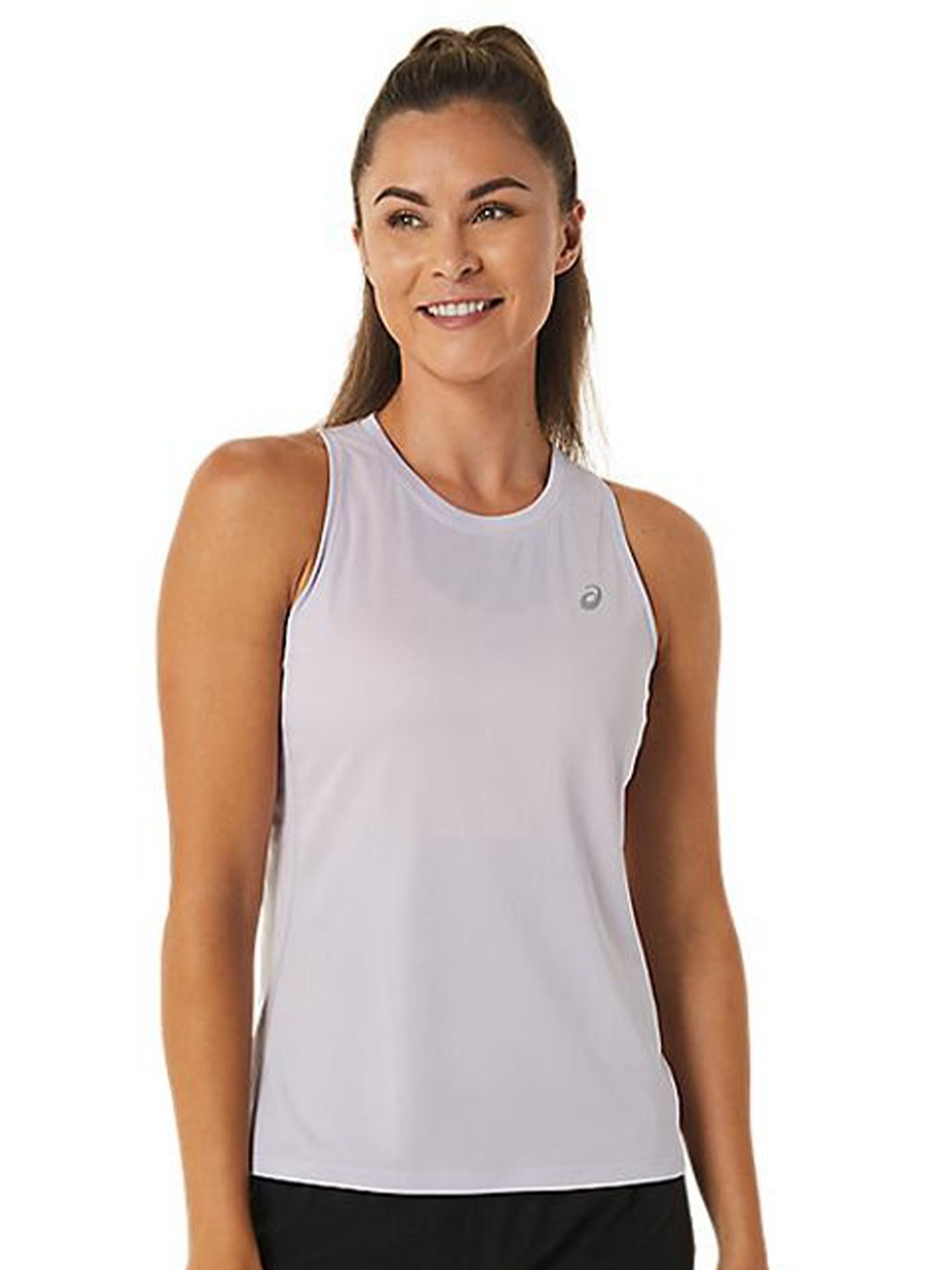 

ASICS Sleeveless Tank Tshirt, Silver