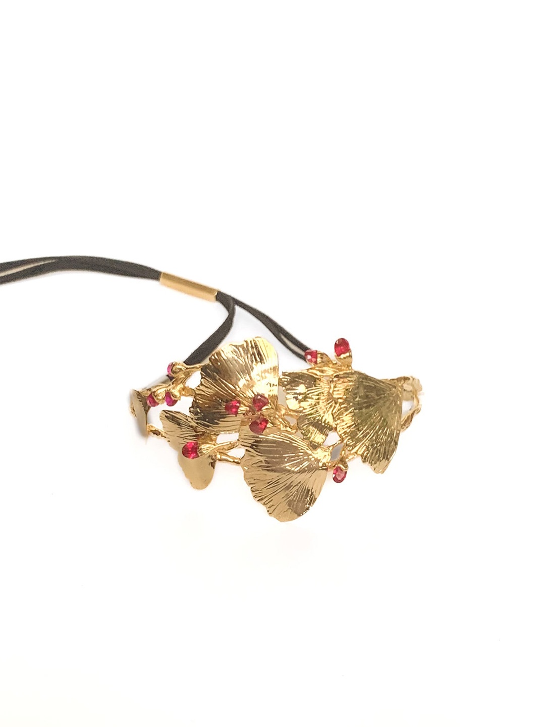 

STUDIO METALLURGY Gold-Plated Stone Studded Necklace