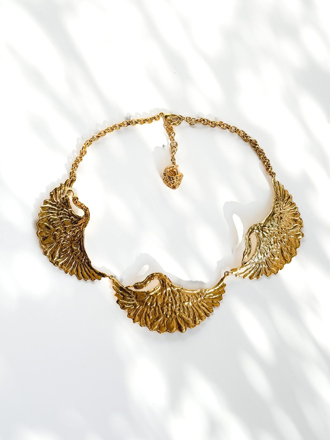 

STUDIO METALLURGY Gold-Plated The Swan Dance Necklace