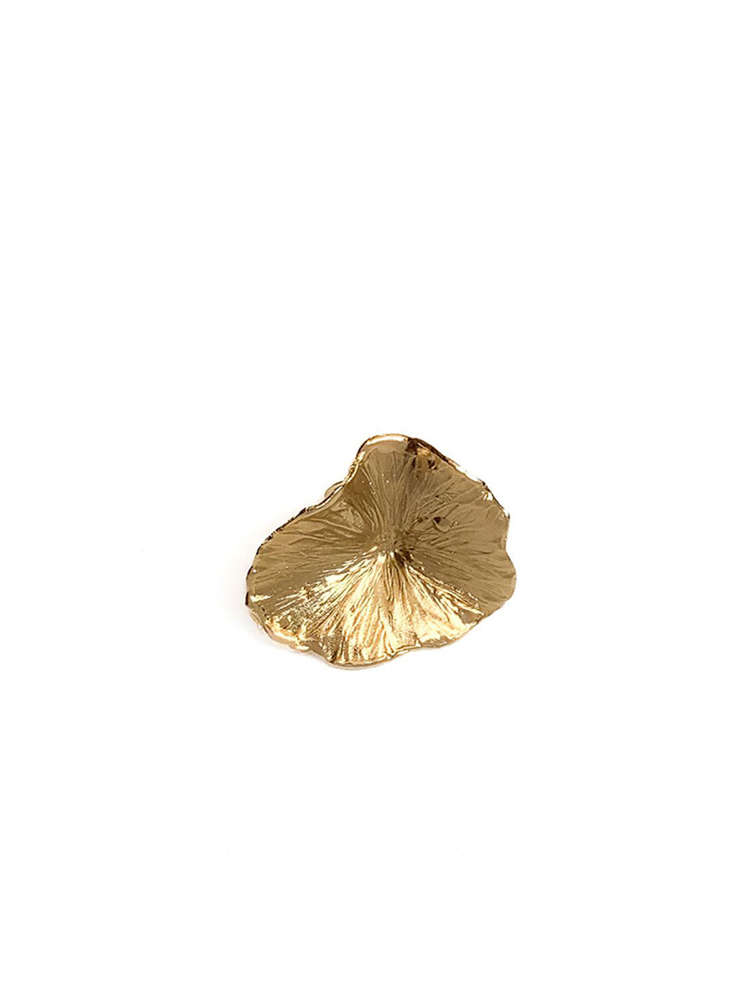 

STUDIO METALLURGY Gold-Plated Kinoko Adjustable Finger Ring