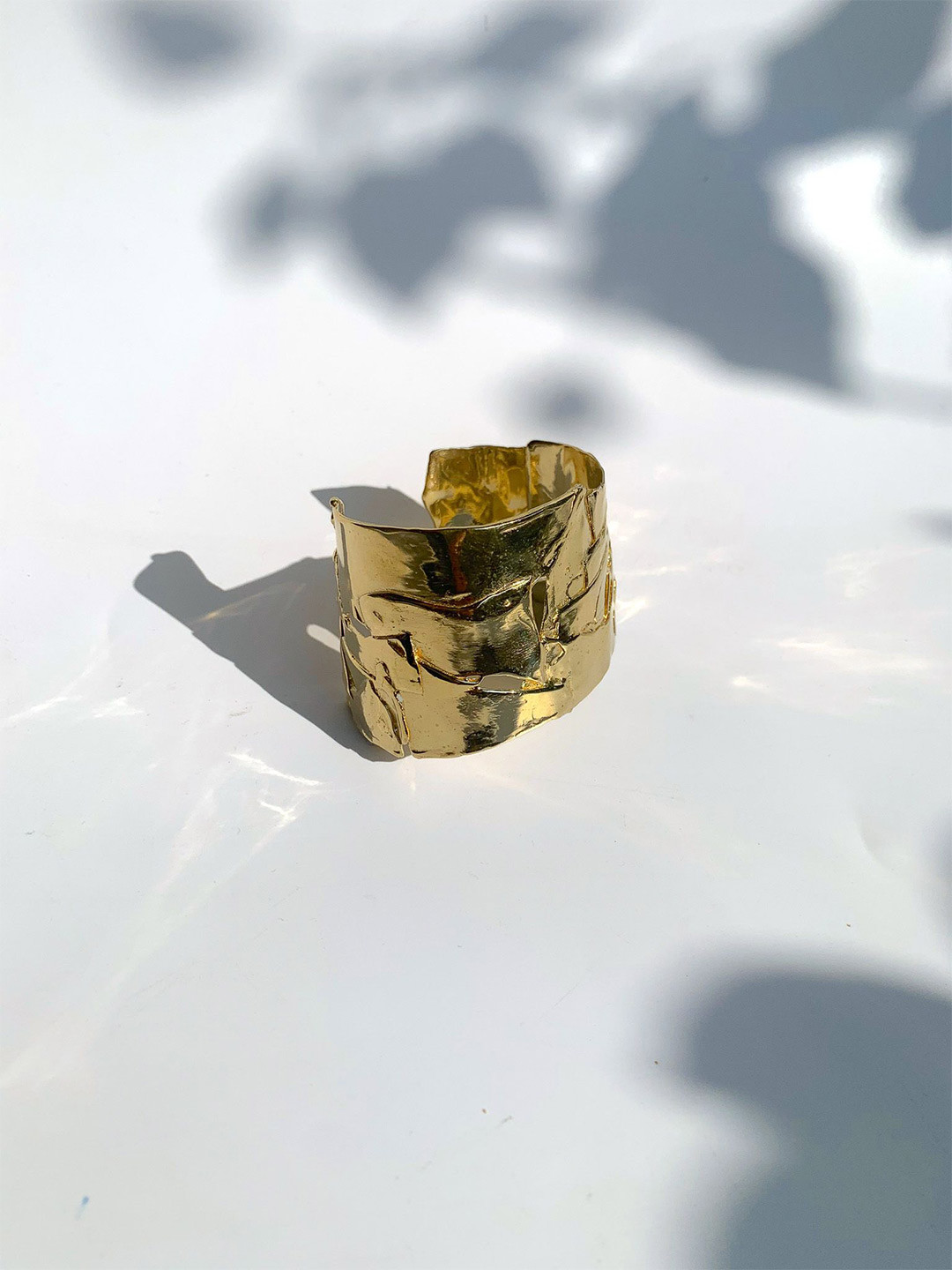 

STUDIO METALLURGY Gold-Plated Cuff Bracelet