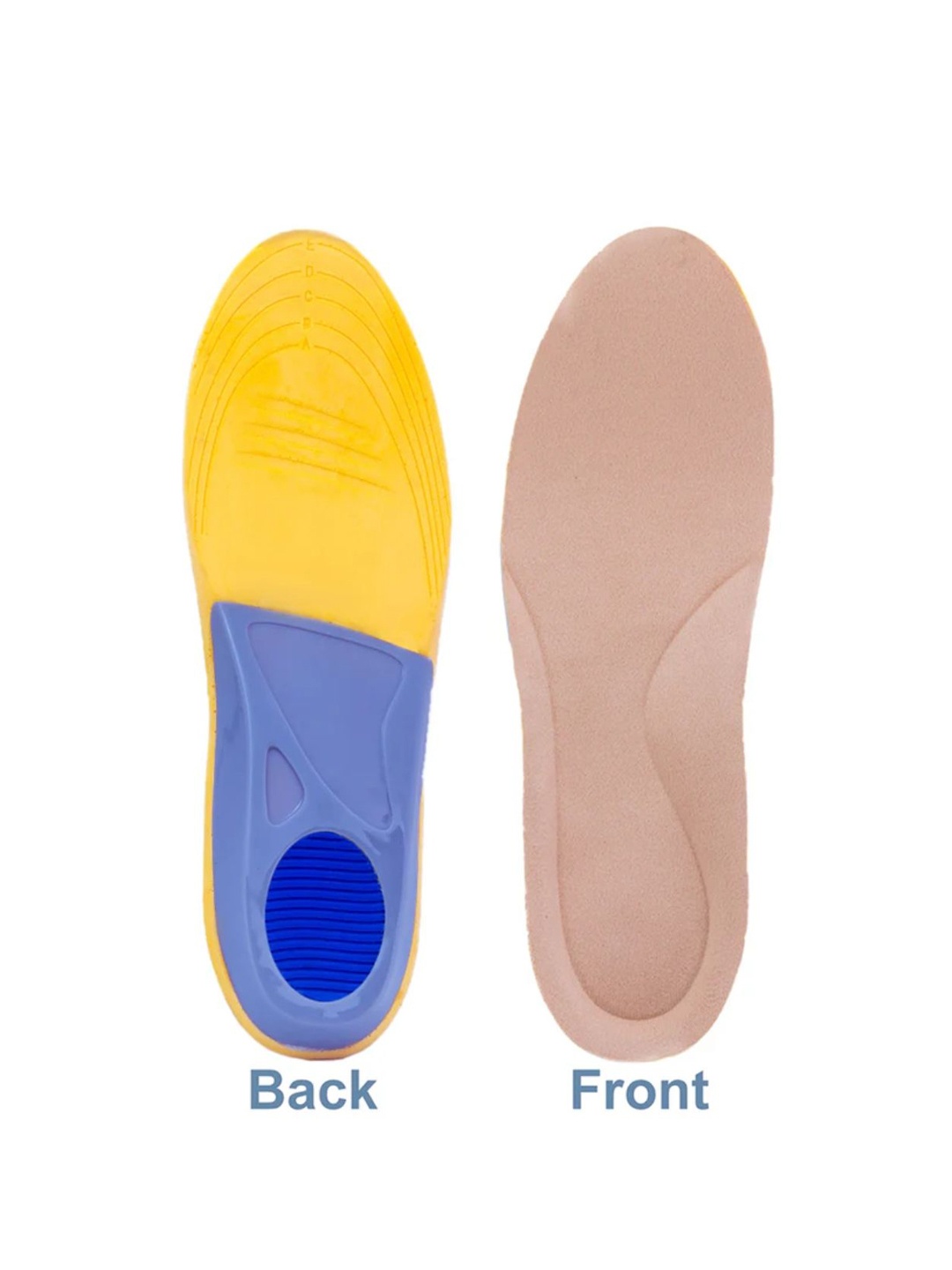 

Helios Unisex Ultra-Sports Leather Insole, Yellow