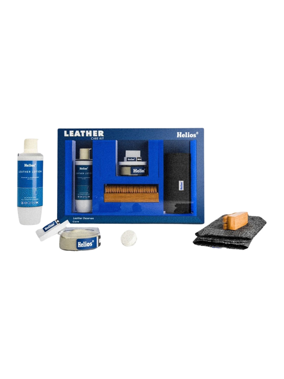 

Helios Leather Multi Shoe Care Kit, Blue