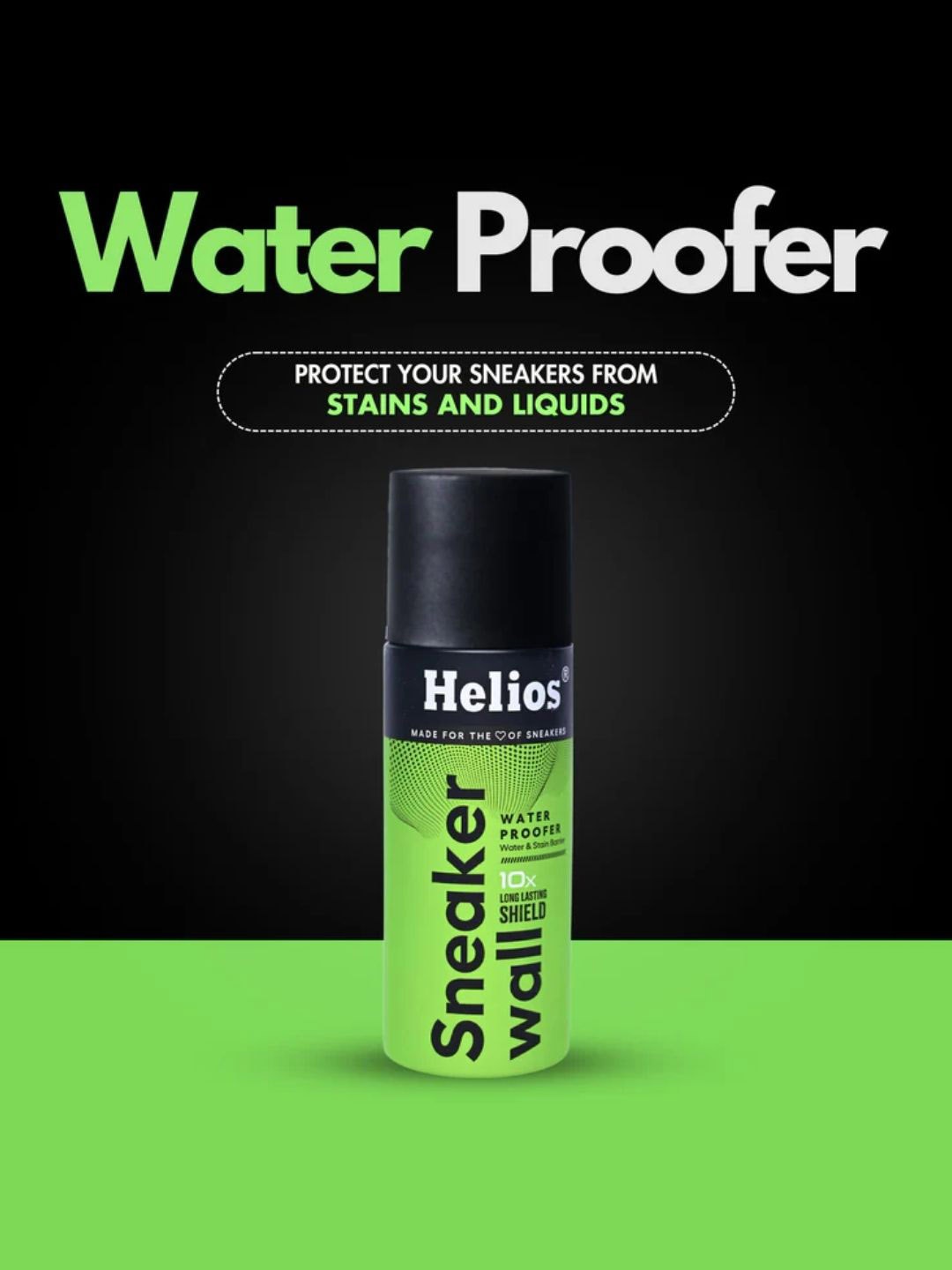 

Helios Sneaker Water Proofer Spray, Green