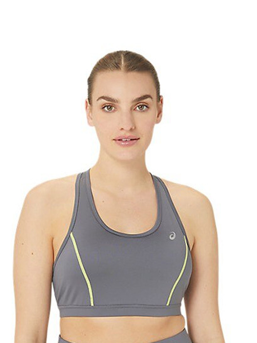 

ASICS Training Core Scoop Neck Sports Bra, Grey
