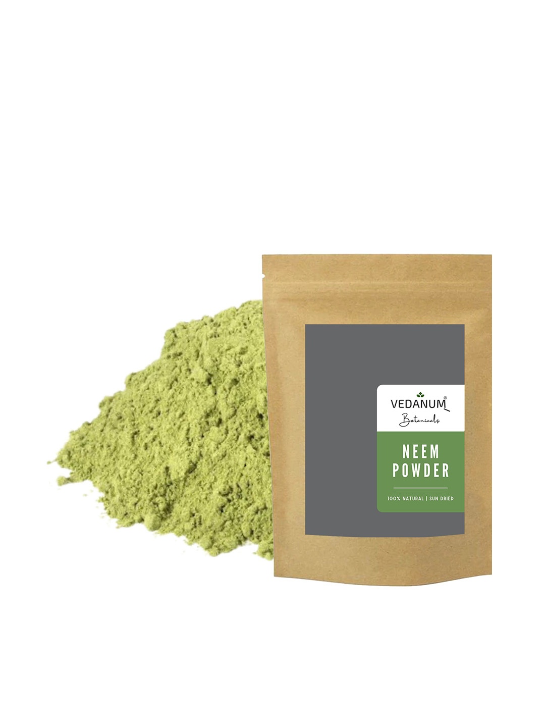 

VEDANUM Botanicals Natural Sun-Dried Neem Powder - 50 g, Green