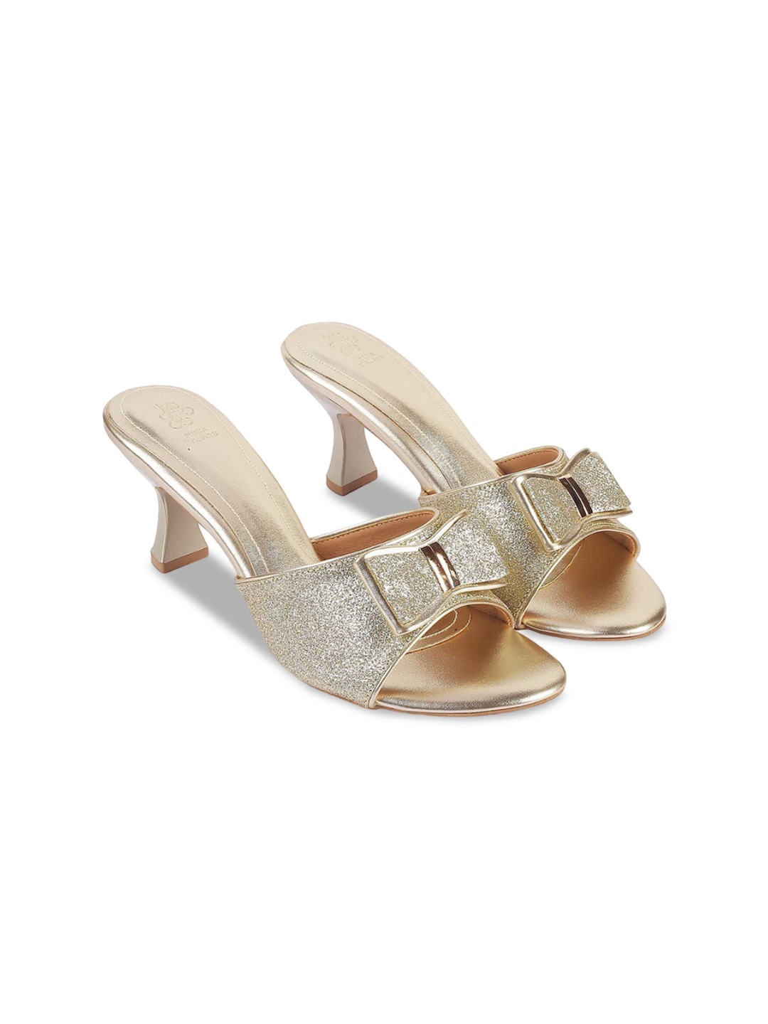 

Tresmode Block Peep Toes, Gold