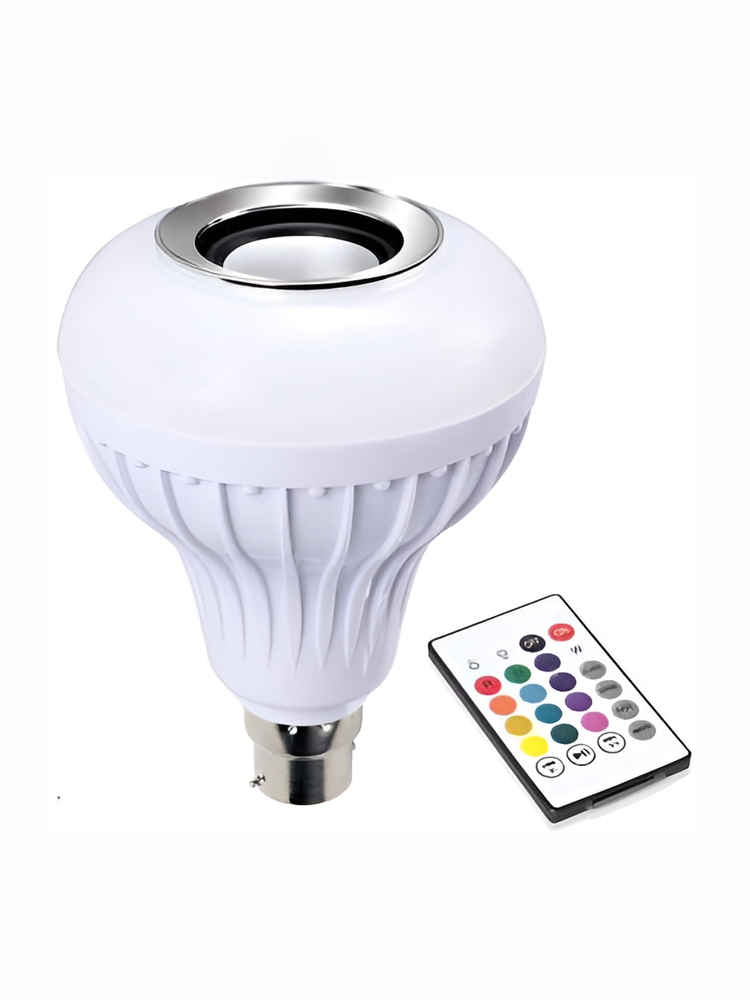 

SPARK WORLD White Wireless Music Playing Remote Controller LED Bulb