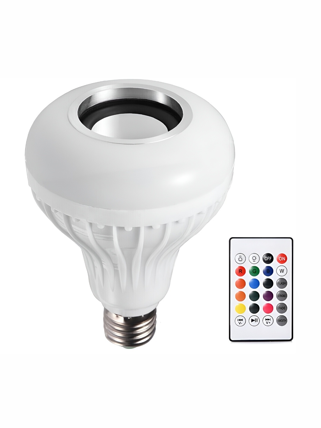 

SPARK WORLD White Bluetooth Speaker LED Smart Bulb