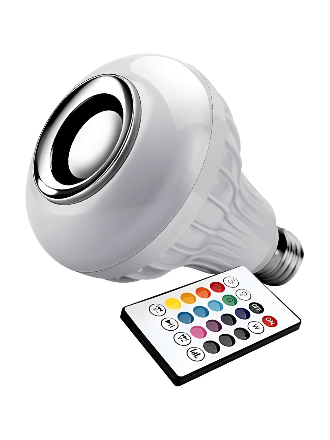 

SPARK WORLD White Wireless Music Playing Remote Controller LED Bulb