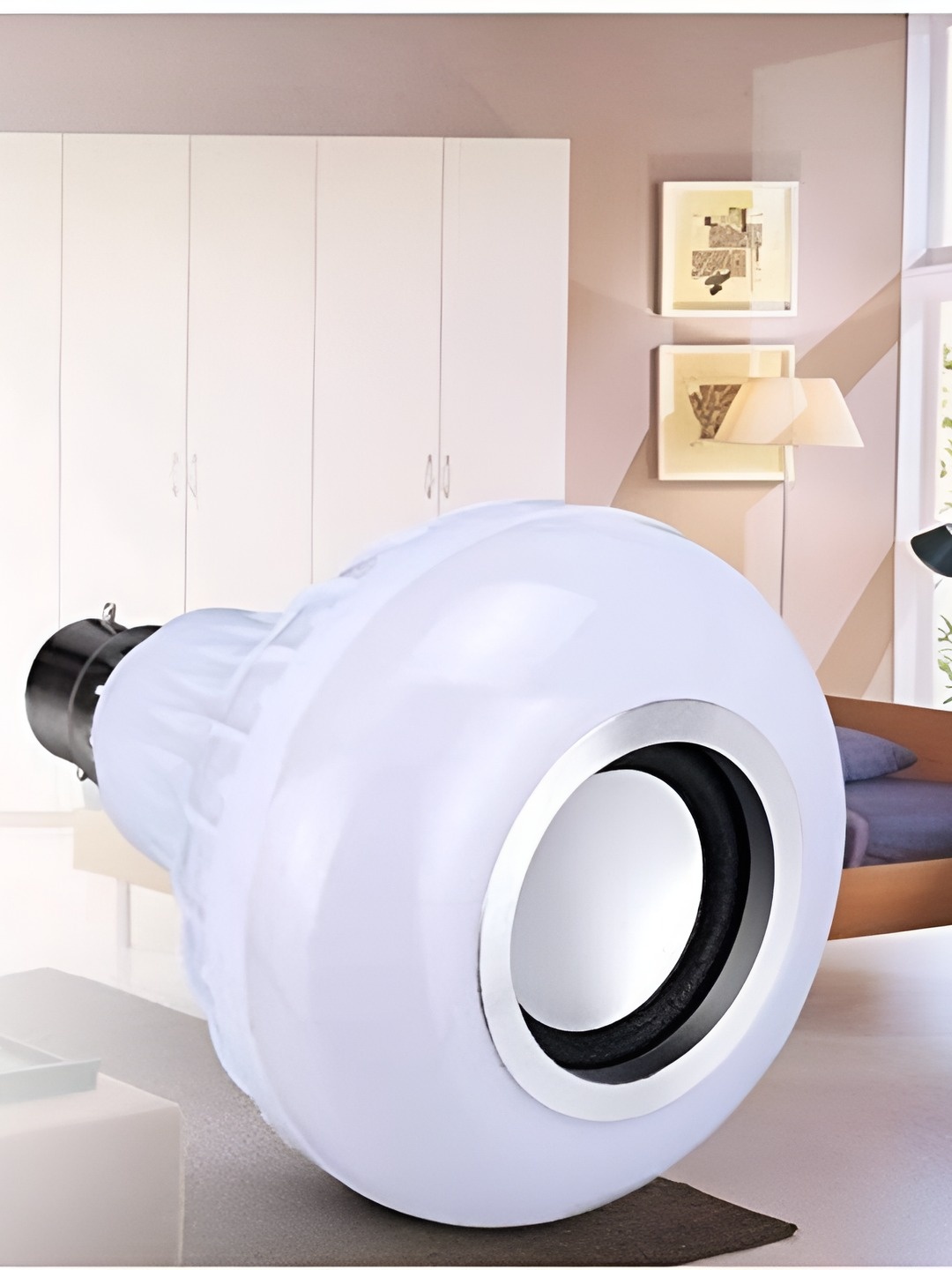 

SPARK WORLD White Bluetooth Speaker LED Smart Bulb