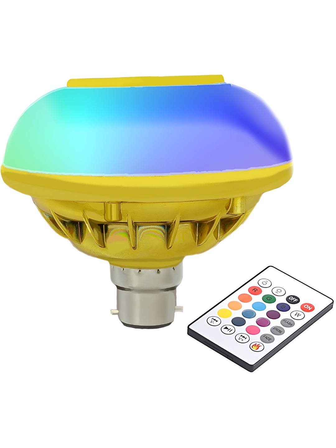 

SPARK WORLD Golden RGB LED Smart Light, Multi