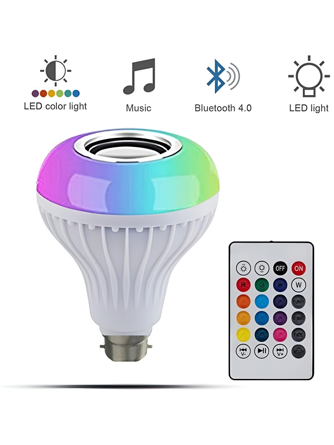 

SPARK WORLD White RGB LED Smart Light, Multi