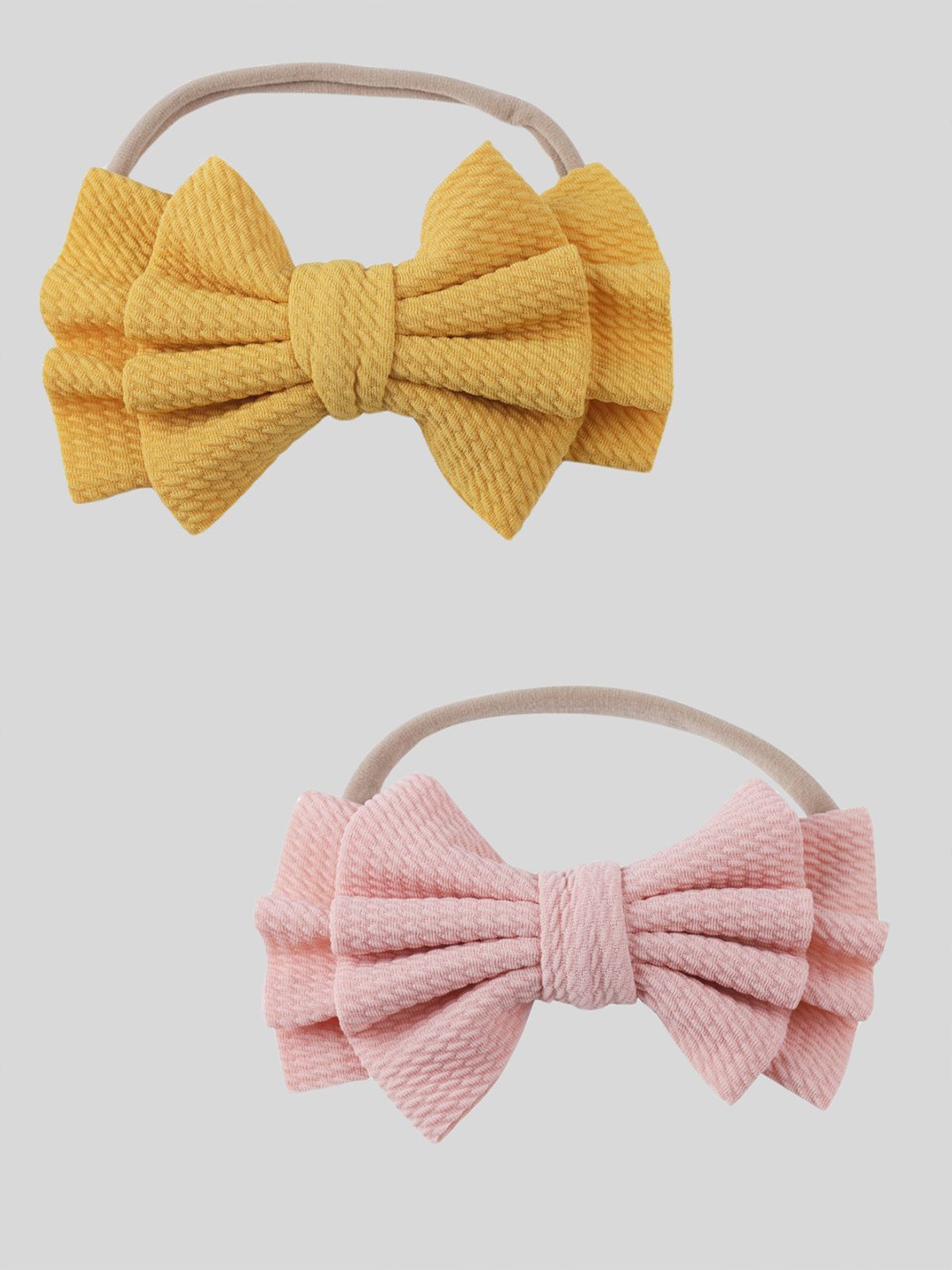 

Arendelle Girls Set of 2 Hairband, Yellow