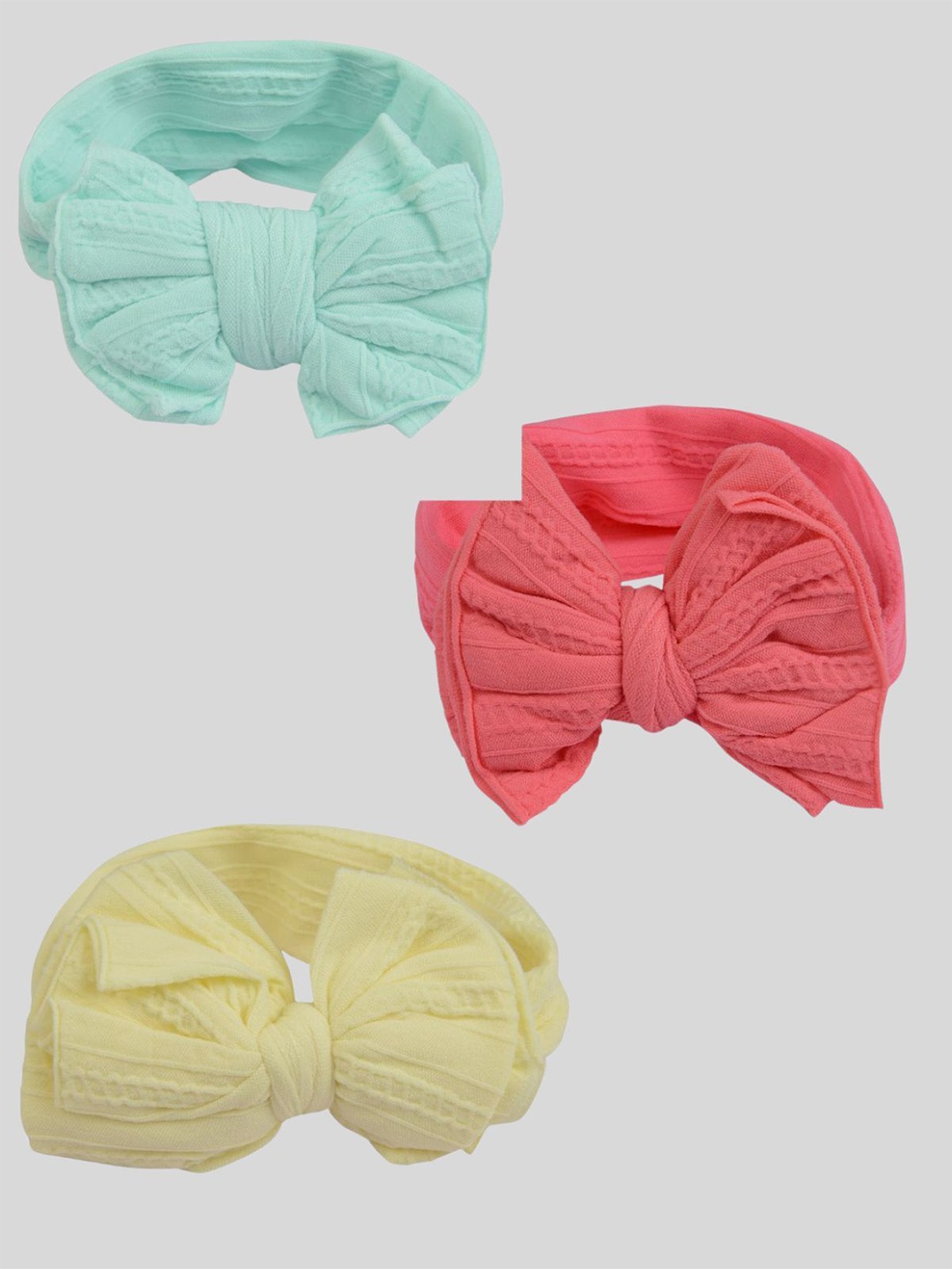 

Arendelle Girls Set of 3 Hairband, Yellow