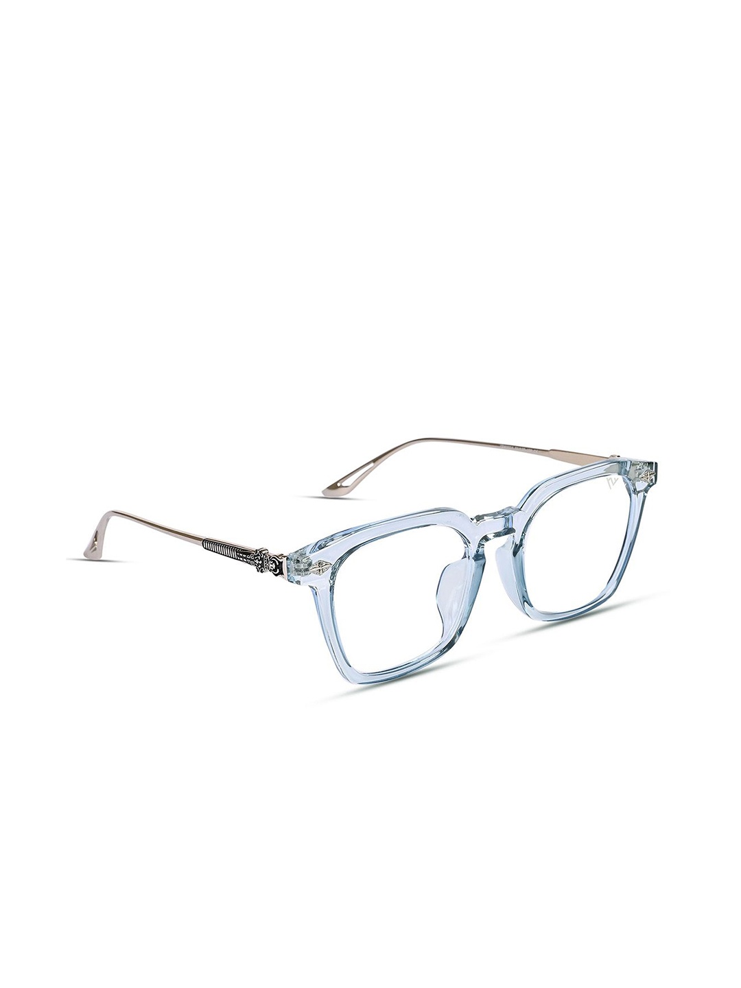 

Voyage Unisex Square Sunglasses-TR83025MG3868ZZ, Transparent
