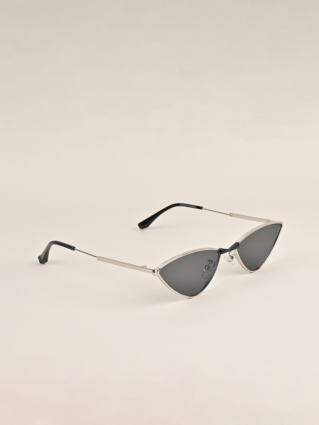 

Voyage Women Cateye Sunglasses with UV Protected Lens B80491MG3439Z, Black