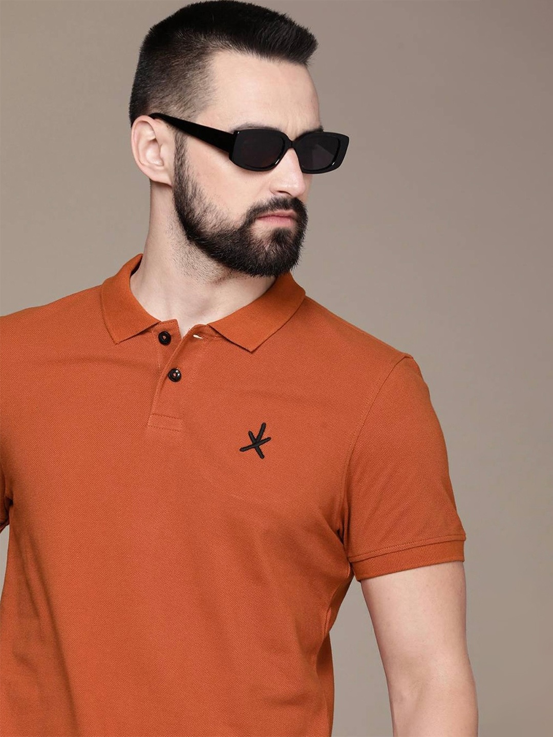 

The Roadster Lifestyle Polyester T-Shirt, Rust