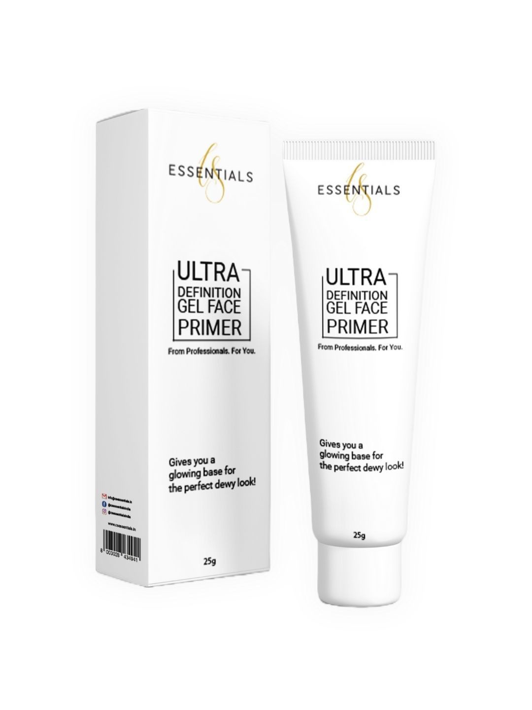 

CS Essentials Ultra Definition Gel Face Primer With Vitamin E - 25g, Transparent